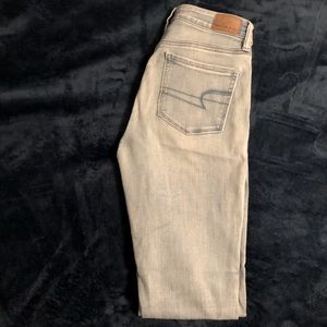 American Eagle Light Blue Skinny Jeans
